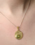 Selene Necklace Gold - Small in various gemstones